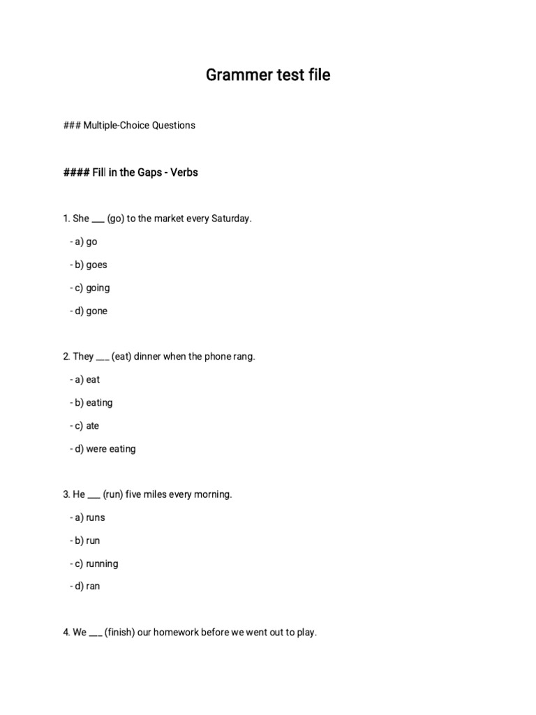 Grammer test file pdf language mechanics linguistic morphology