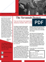 The Savannah Project:: A Note From Our ED