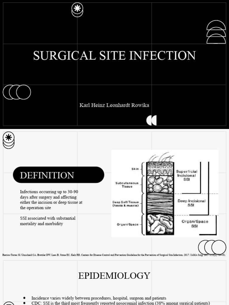 Surgical Site Infection | PDF | Surgery | Infection