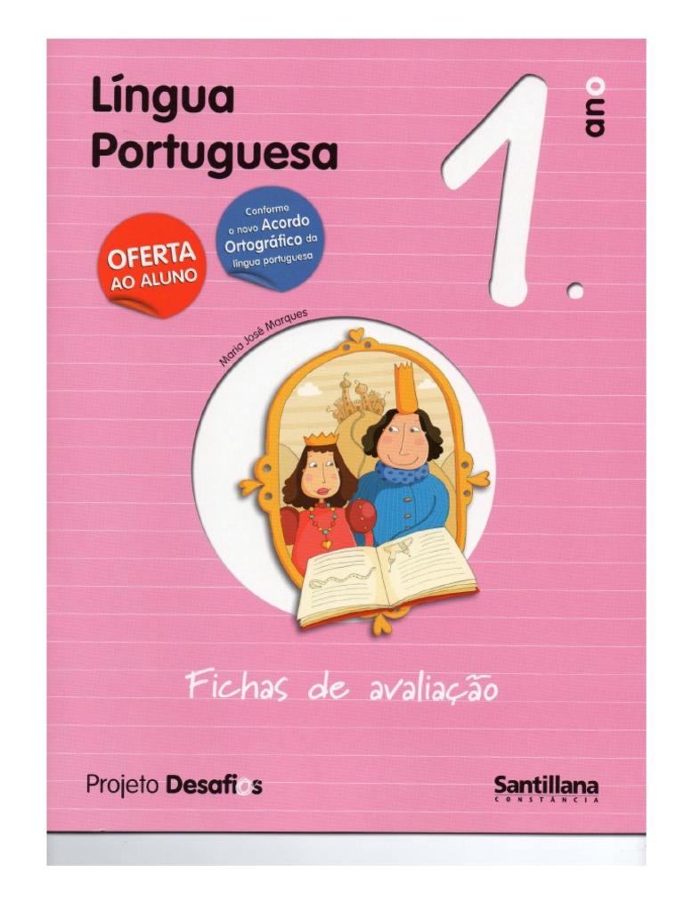 SantilhanaLivro Fichas Avaliao LP 1 Ano | PDF