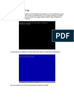 Instalar Windows XP