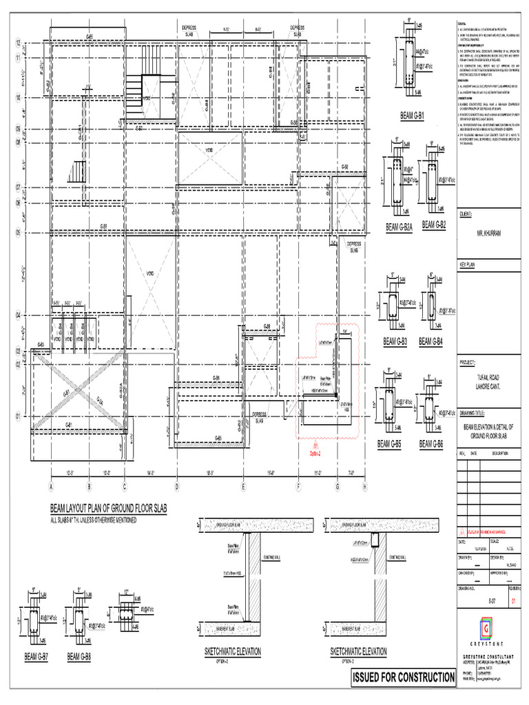 Ground Floor Slab (Option-2) | PDF