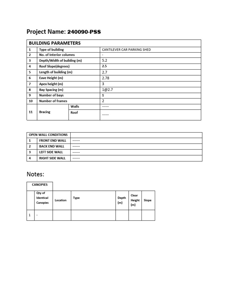 Planning Parameters - ARCHLOGBOOK - Valuable Industrial Building Parameters
