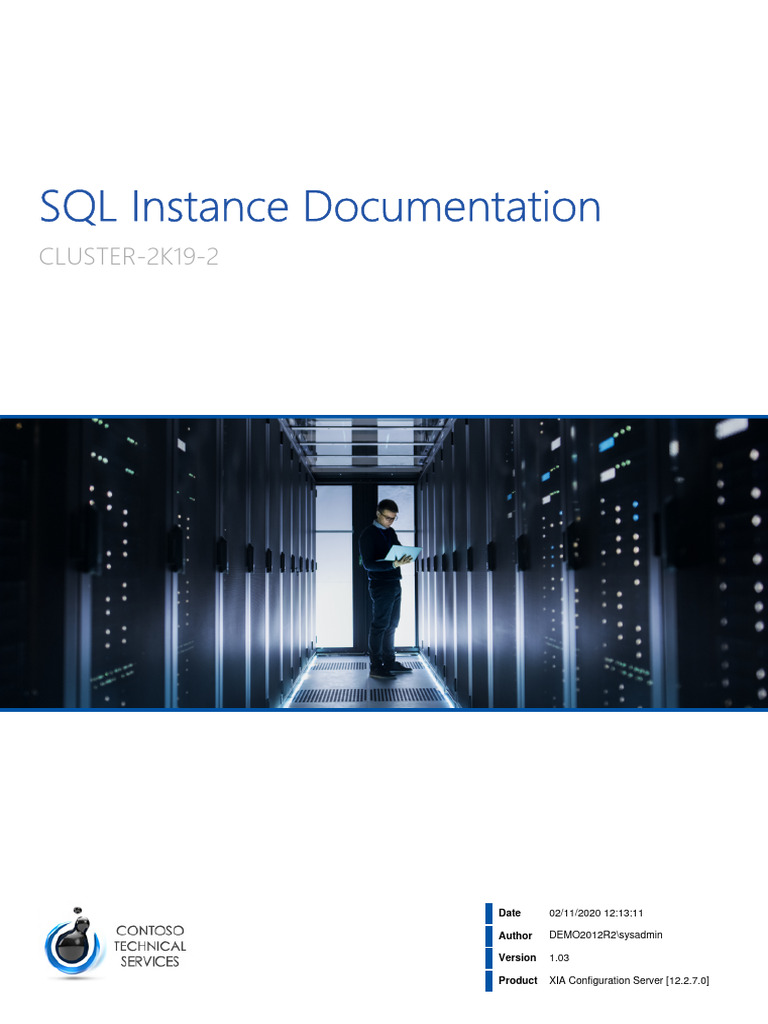 SQL Server 2019 Instance Overview | PDF | Microsoft Sql Server | Databases