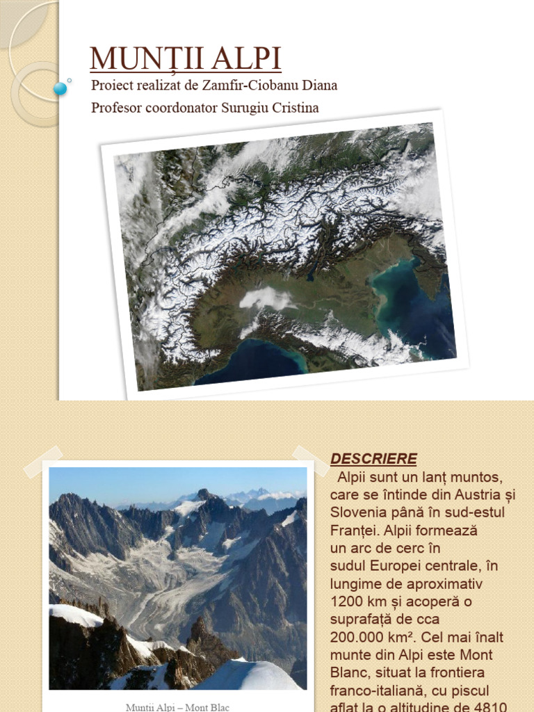 Munții Alpi | PDF