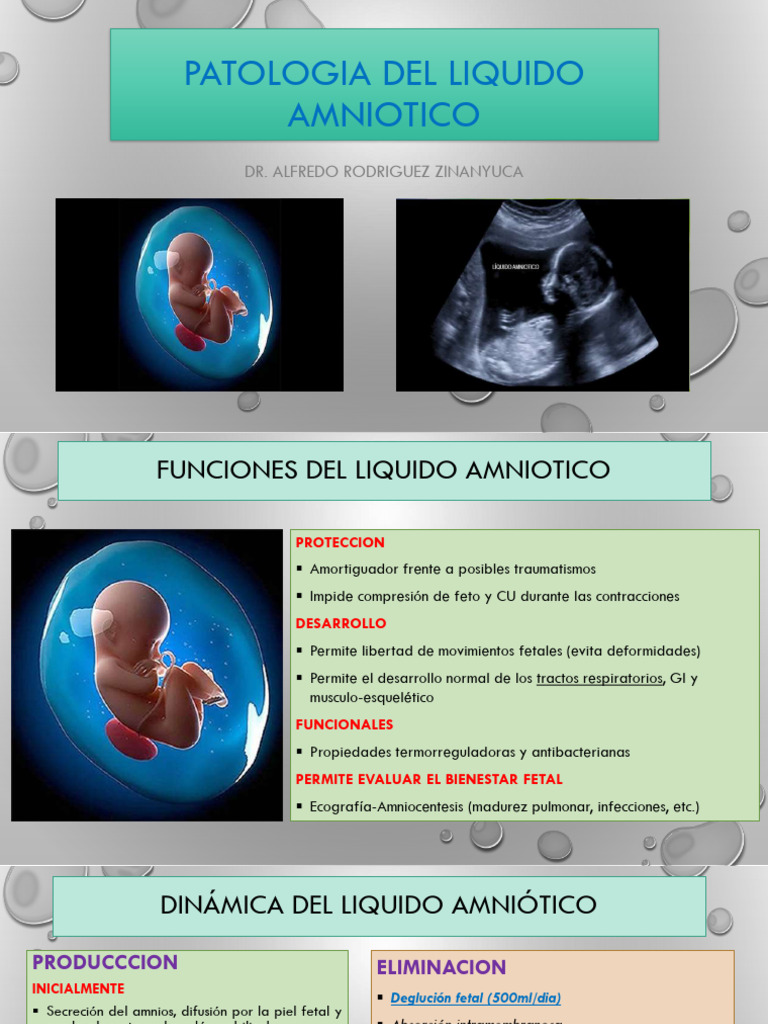 Patologia Del Liquido Amniotic Yor | PDF | Feto