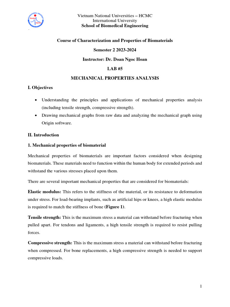 Characterization lab 5 handout pdf strength of materials