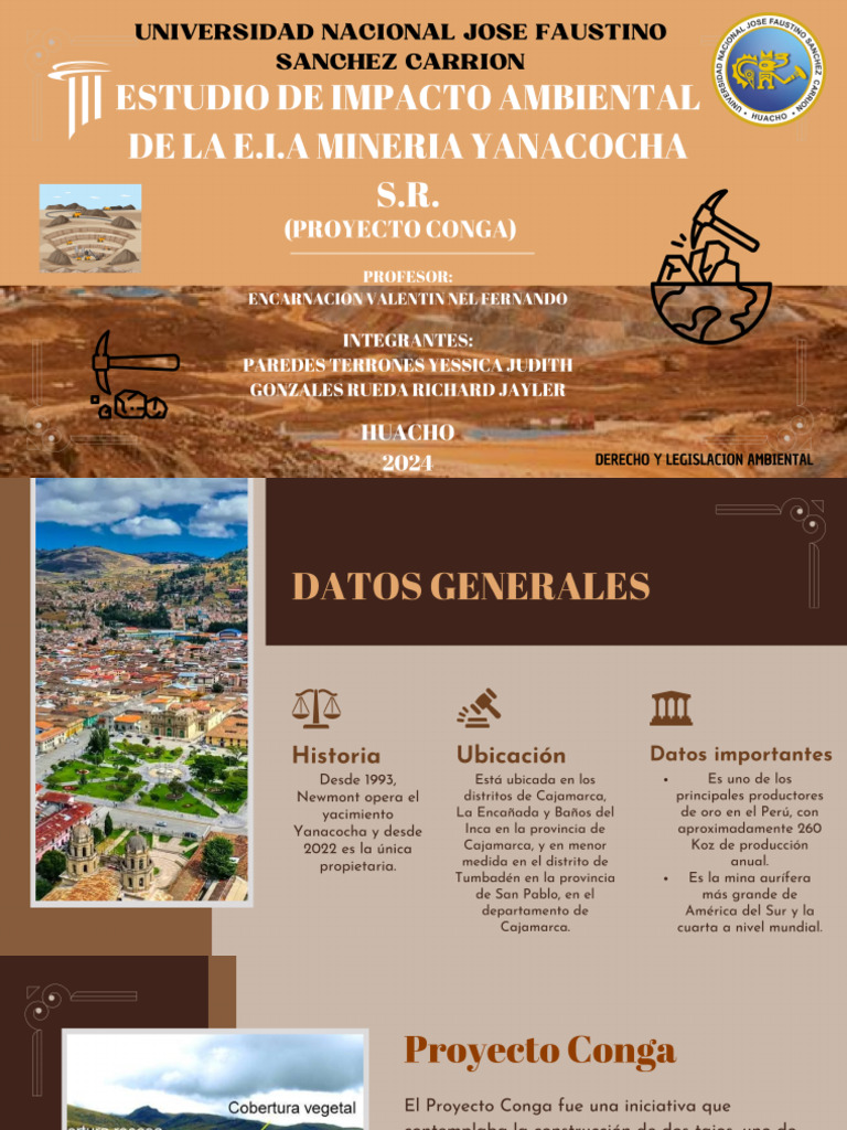 Evaluacion de Impacto Ambiental Del Proyecto Conga | PDF