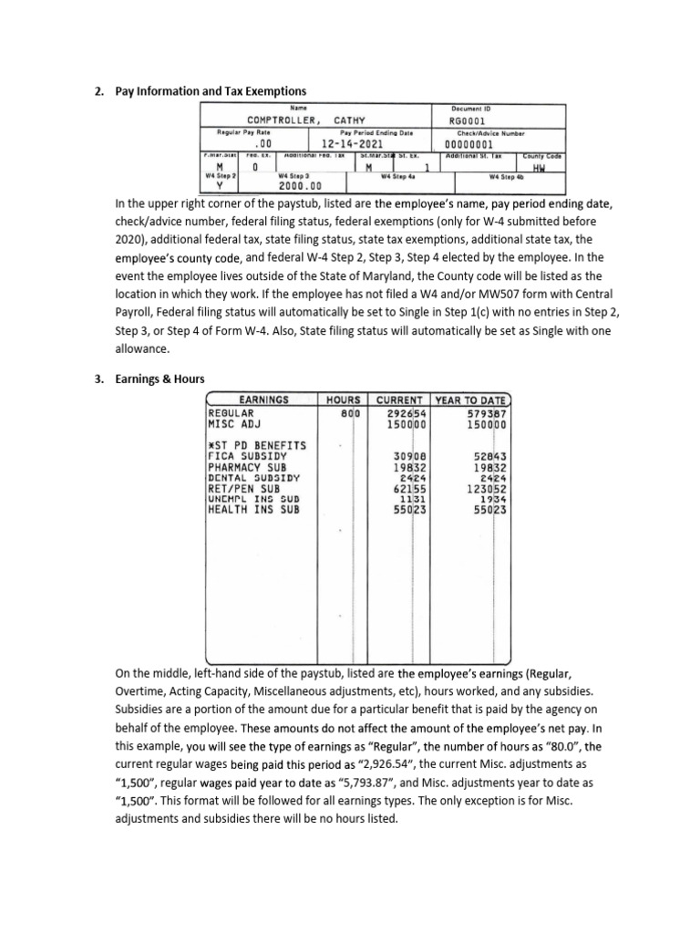 2021 paycheck explanation pdf career growth