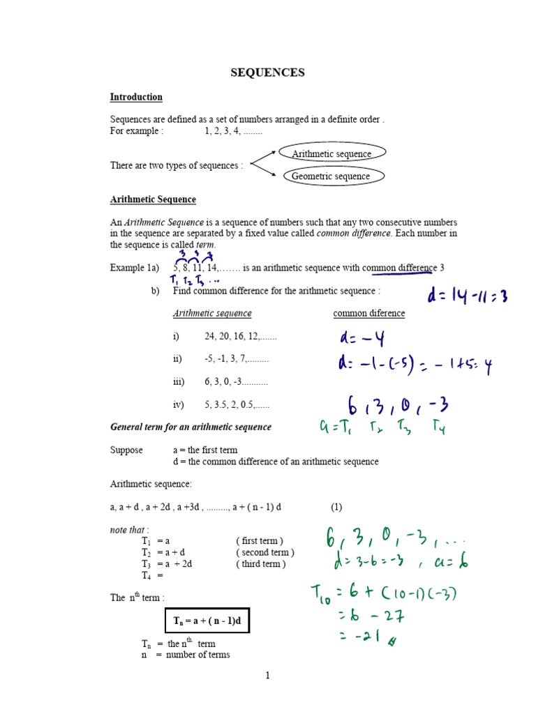 1.2 - SEQUENCE 23oct21 | PDF | Mathematics | Mathematical Objects