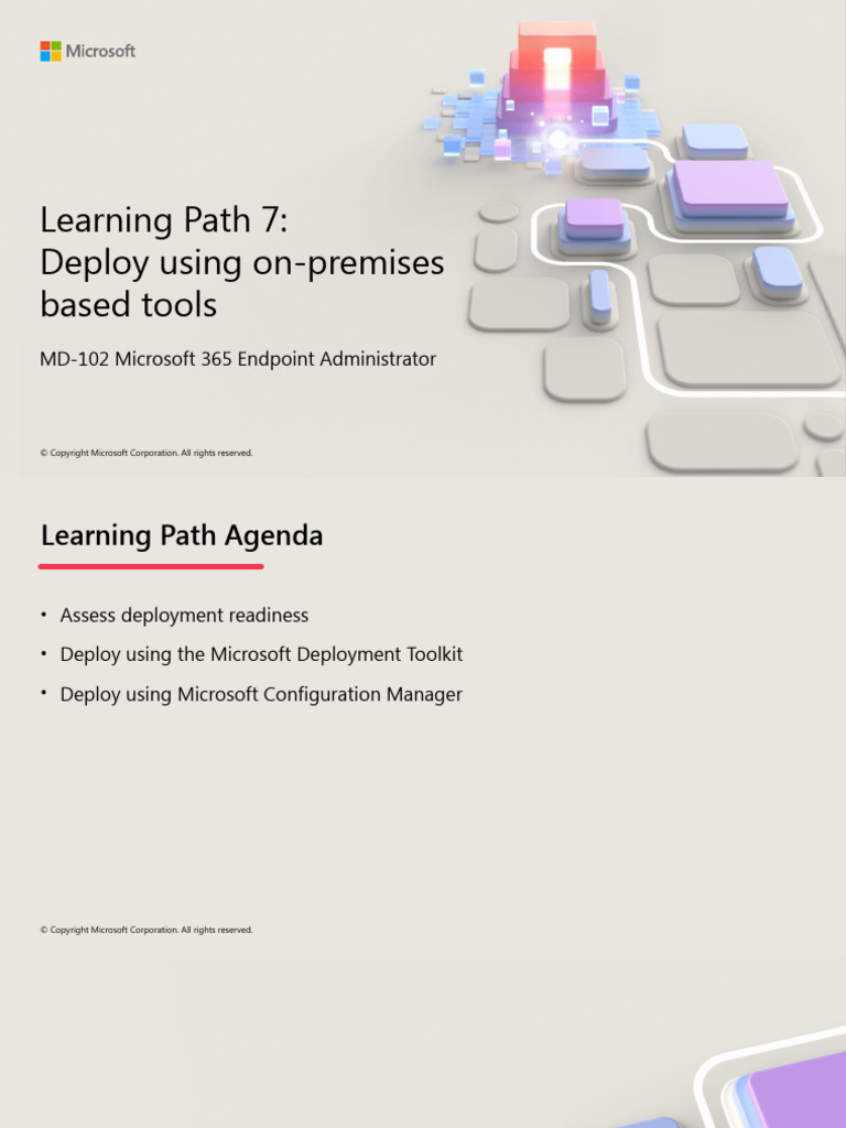 MD-102 Endpoint Deployment Overview | PDF | Microsoft Windows ...