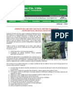 Impacto de Las NIIF en El Sector Industrial