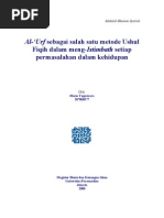 Download AlUrf Makalah-2 by rhesayogaswara SN7456424 doc pdf