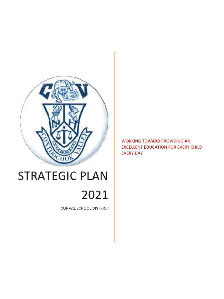 District Strategic Plan 2021 | PDF | Strategic Planning | Curriculum