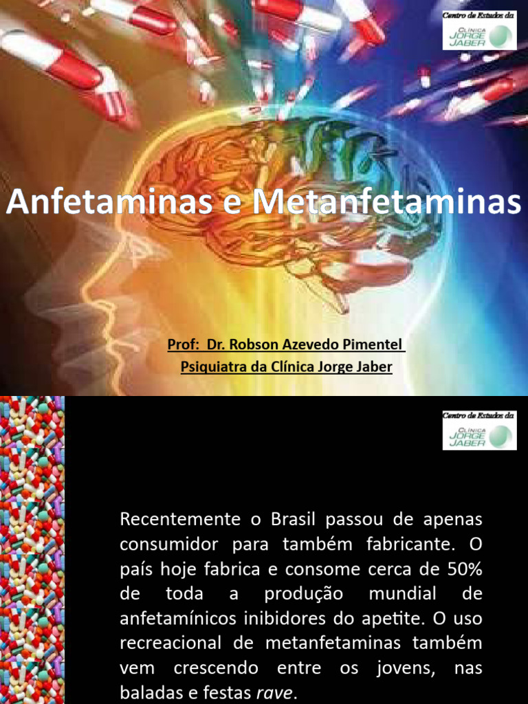 Anfetaminas e Metanfetaminas: Uso e Efeitos | PDF | Metanfetamina | MDMA