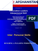 Association Leaders Interpersonal Skill: Abdul Samad Ghaznavi