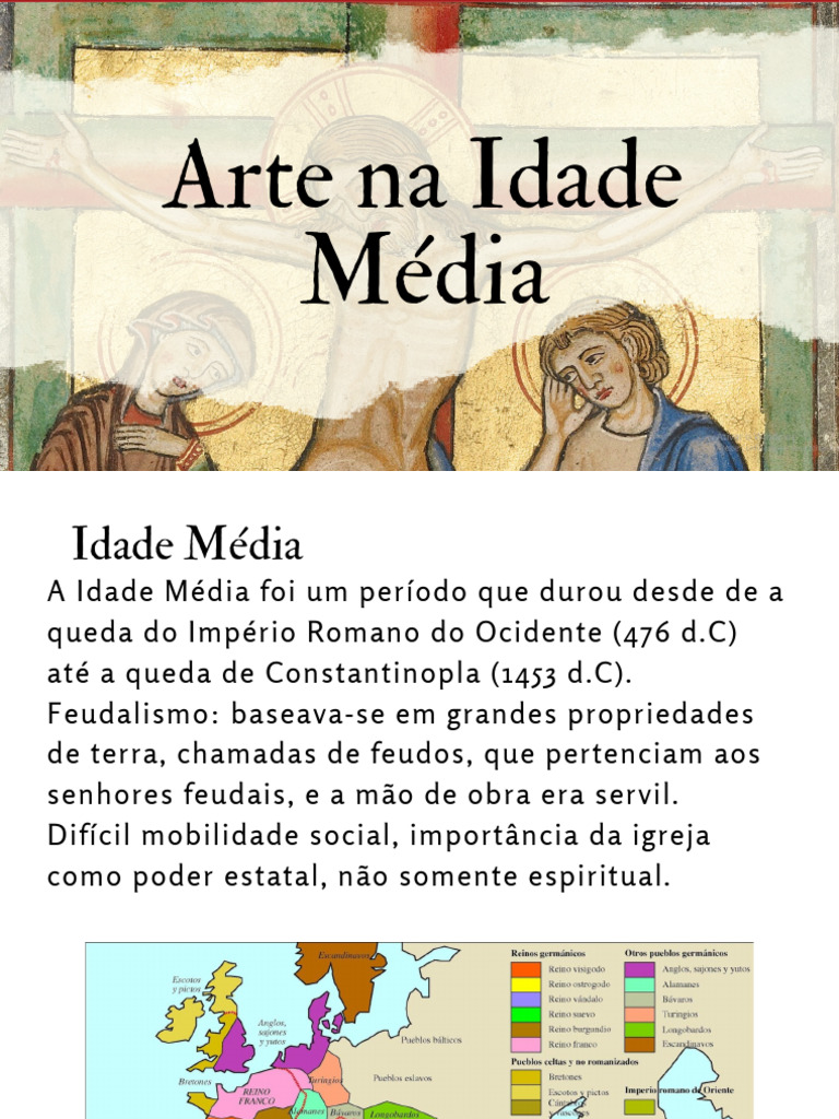 Arte na Idade Média | PDF | Arquitetura gótica