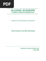 Alcohol and Crime in Europe