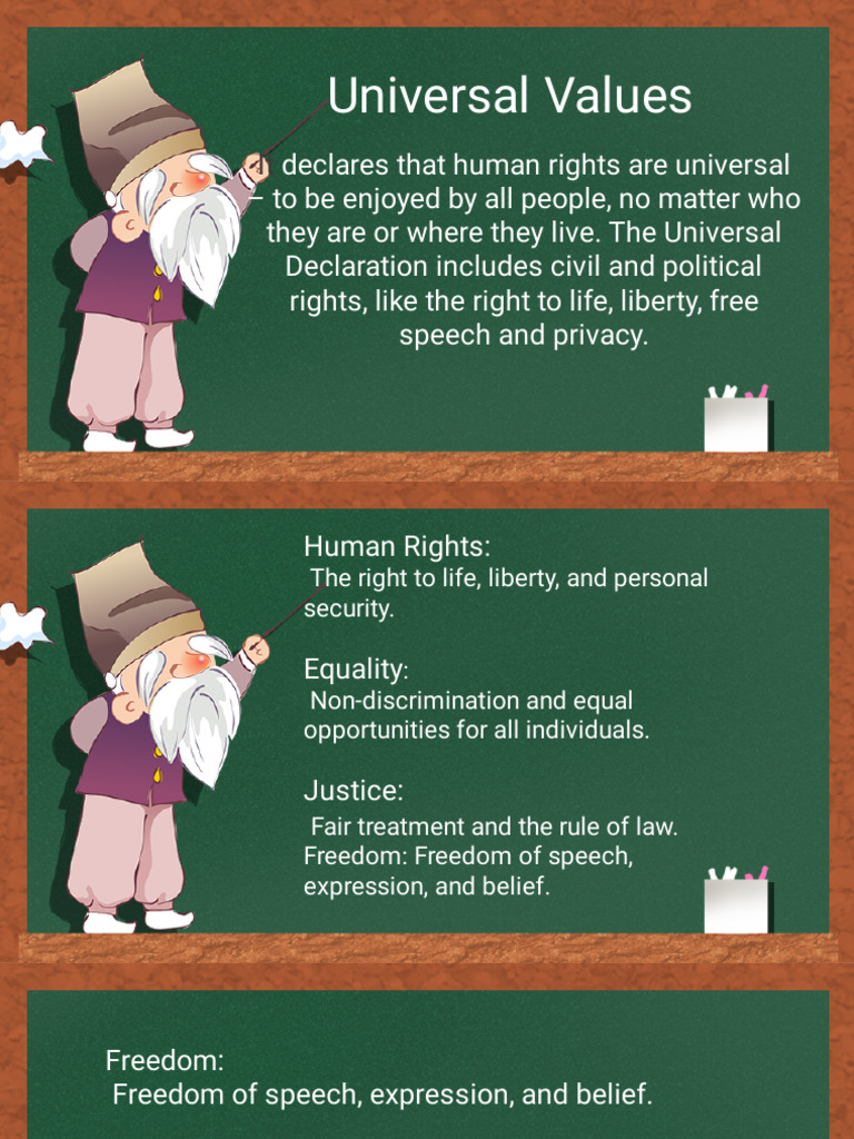 Universal Values PDF