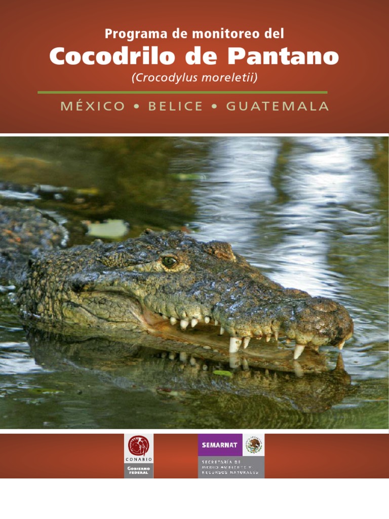 Manualf Monitoreo Cocodrilo | PDF | México | Sustentabilidad