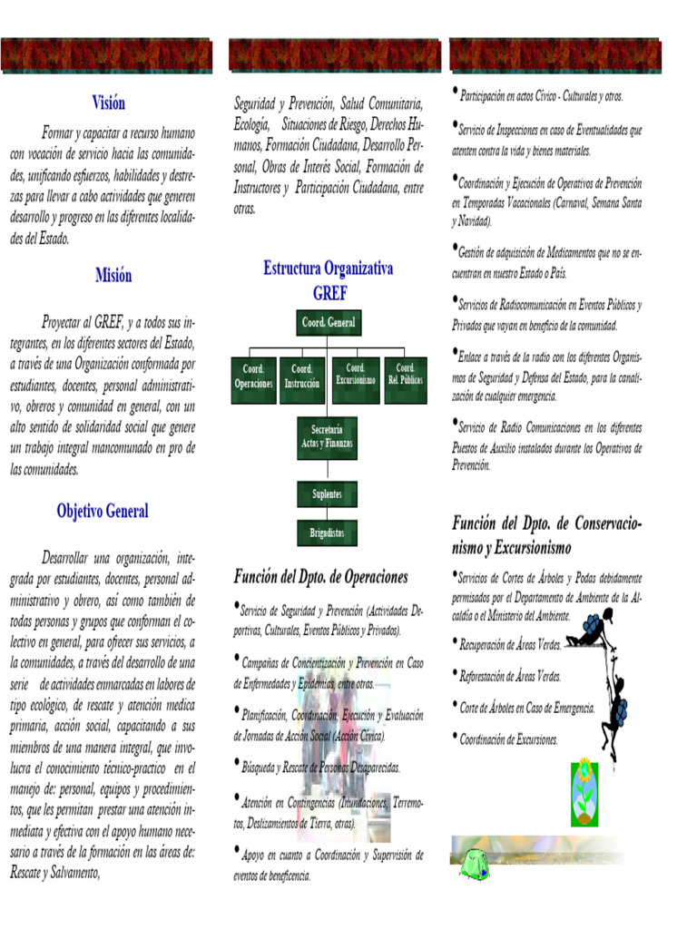 Formación y Servicios del GREF | PDF | Ciencias sociales