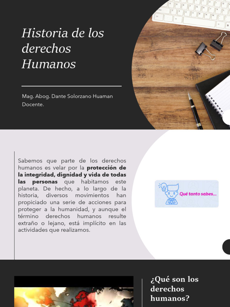 Historia de los Derechos Humanos | PDF | Derechos humanos | Naciones Unidas