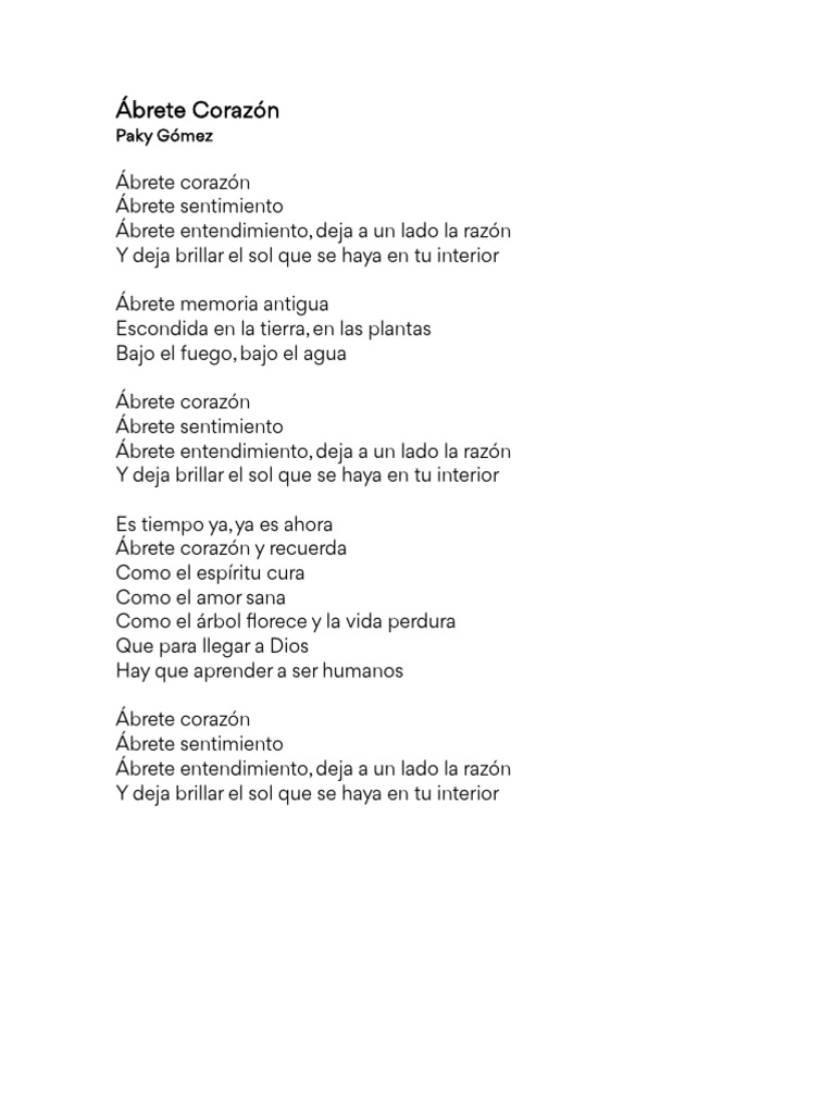 Letras de Canciones de Medicina | PDF | Incendios