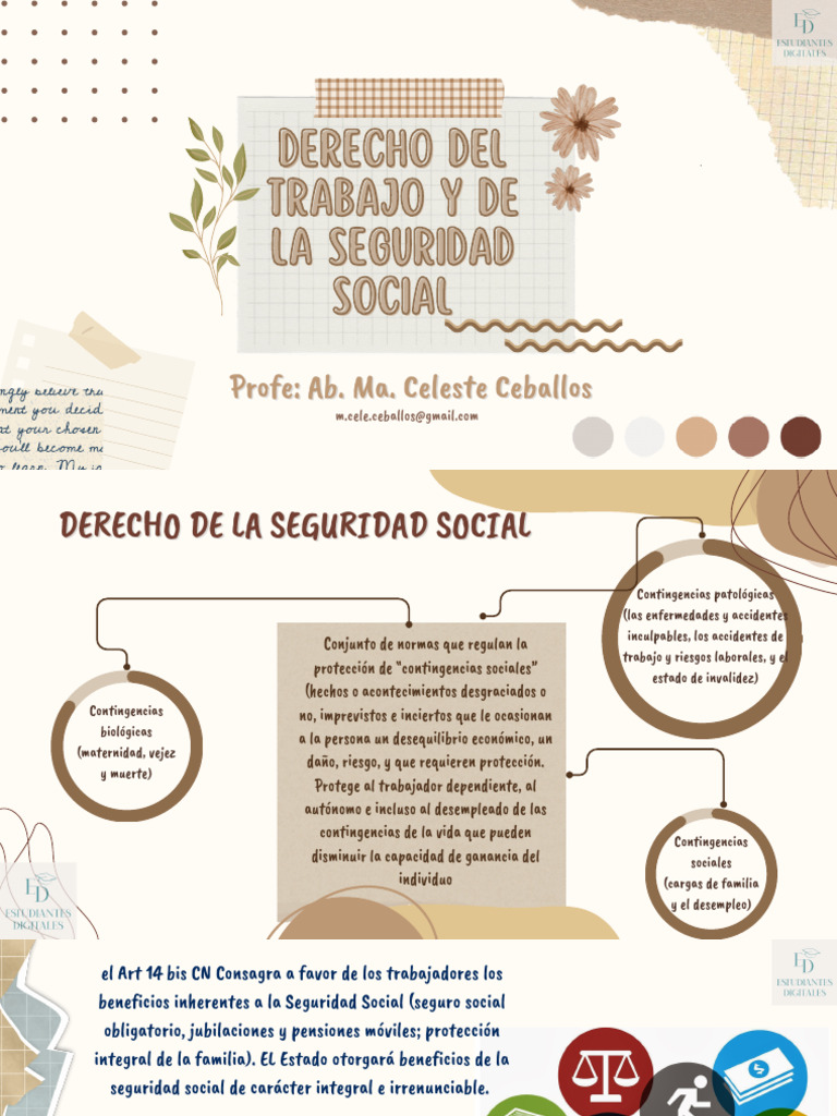 Derecho del Trabajo y Seguridad Social | PDF | Derecho laboral