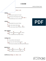 LIVELOUD SONGSHEET