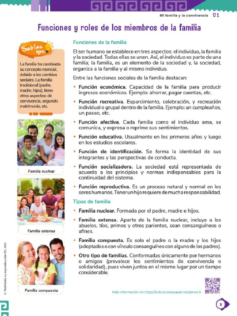 Ficha de Personal Social - La Familia 22-04 | PDF