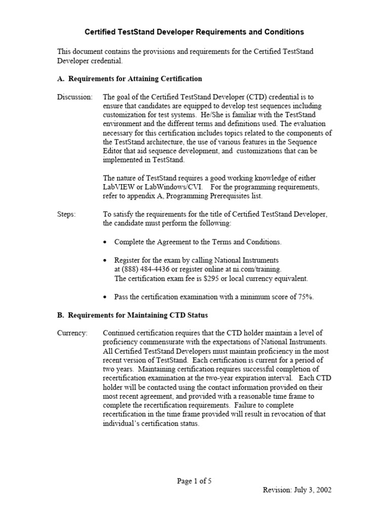 CTD Requirements | PDF | Certification | Computer Programming