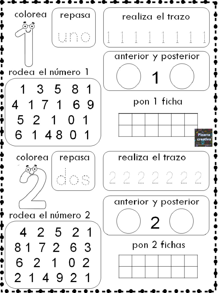Actividades de Conteo para Preescolar | PDF