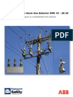 OVR Recloser Brochure 15-38 kV Spanish Rev A