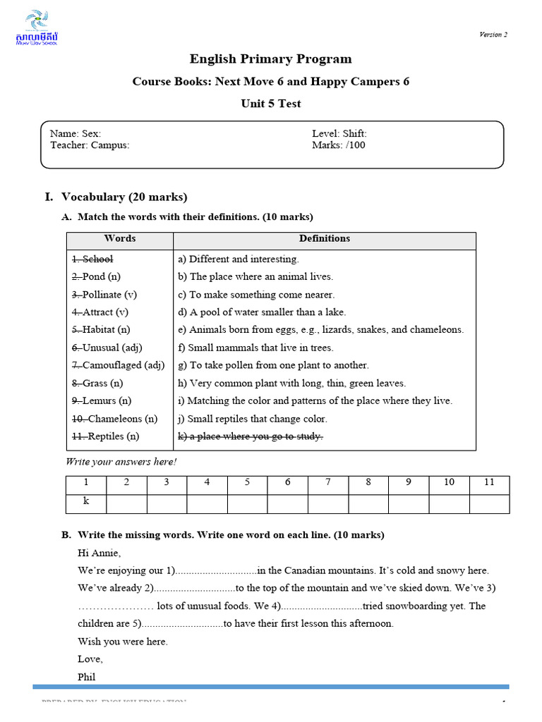Unit 5 Test.pdf | PDF