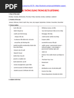 IELTS Vocabulary Compilation 2023-2024 | PDF | Hobbies | Meal