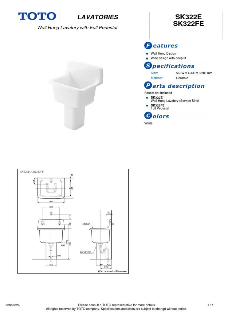 Sk322e Sk322fe-Spec | PDF