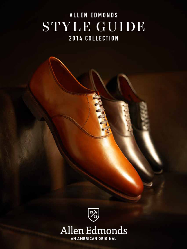 AllenEdmonds StyleGuide2014 1 | PDF | Shoe | Consumer Goods