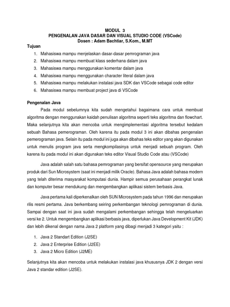 Modul 3 | PDF