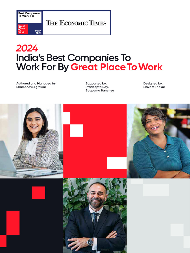 India's Best Companies To Work For 2024 PDF Employment Leadership