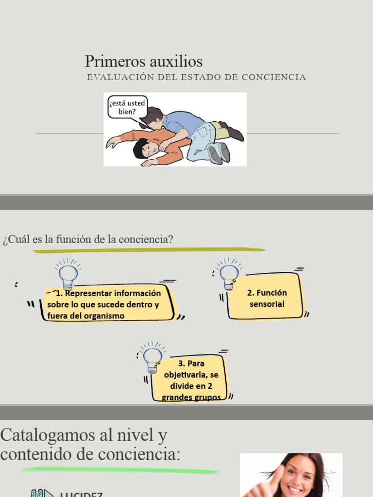 Estado de Conciencia | PDF | Conciencia | Coma