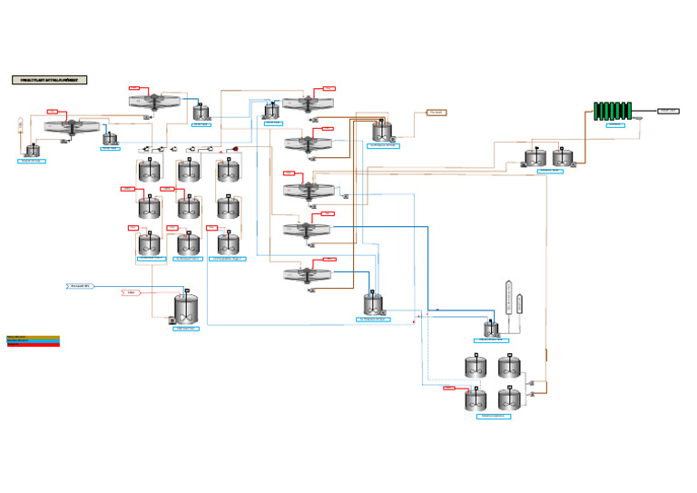 Cobalt Plant Actual Flowsheet Pdf Unit Operations Water Treatment
