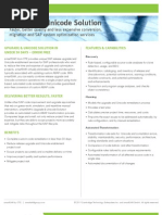 Smart Shift - SAP Release Upgrade and Unicode Solution