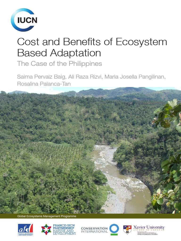 Cost and Benefits of Ecosystem Based Adaptation The Case of The ...