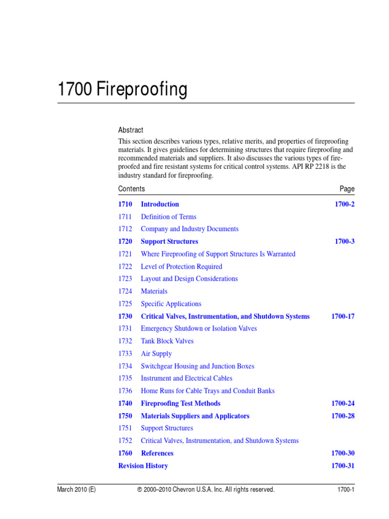 Fireproofing Guidelines and Standards | PDF | Concrete | Cement