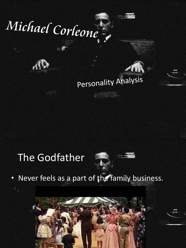 Michael Corleone | PDF | Personality Type | Psychological Theories