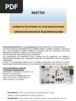 Tabla de Componentes Electrónicos | PDF | Cobre | Corriente eléctrica