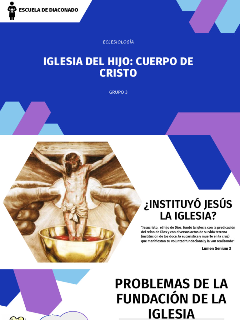 Iglesia Del Hijo, Cuerpo de Cristo | PDF | Iglesia cristiana | eucaristía