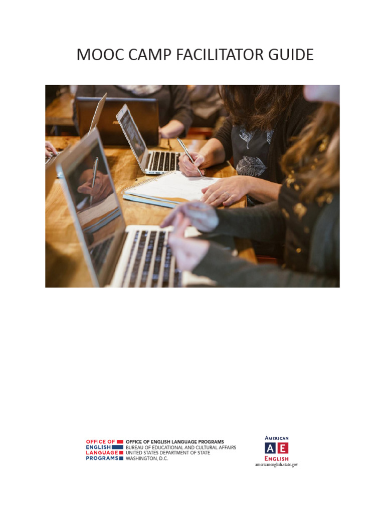 MOOC Camp Facilitator Guide | PDF | Massive Open Online Course | Learning