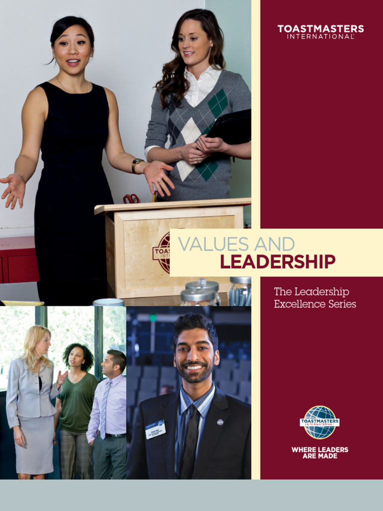 Values and Leadership in Toastmasters | PDF | Leadership | Microsoft ...