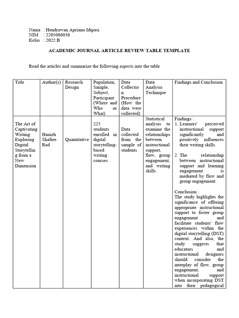 Digital Storytelling Instructional Support | PDF | Pedagogy | Education ...